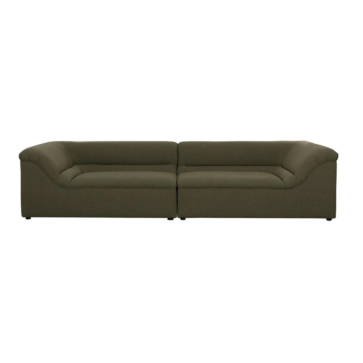 Gladys Copenhagen Olive Sofa - Sofa Detail | Bone & Brass