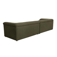 Gladys Copenhagen Olive Sofa - Sofa Cushion Detail | Bone & Brass