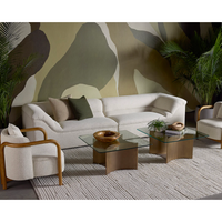 Gladys Dove Cream Sofa