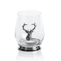 St. Anton Pewter Glass Tumblers, Set 4 | Bone & Brass
