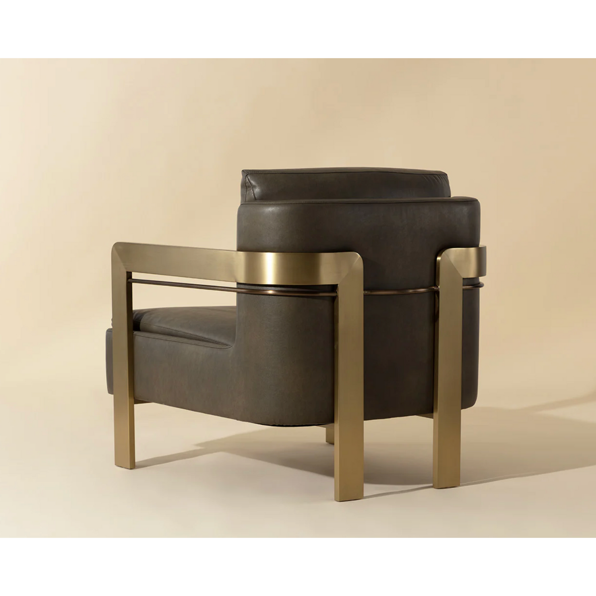 Garo Bravo Ash & Gold Lounge Chair