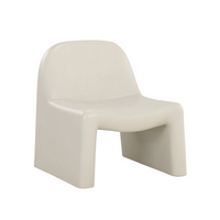 Kessel Cream Concrete Outdoor Lounge Chair