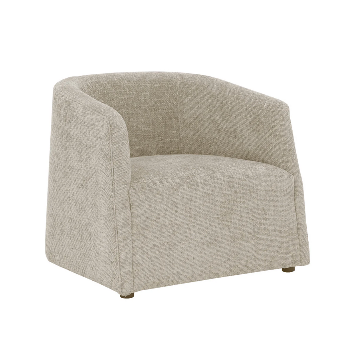 Serenade Taupe Upholstered Lounge Chair