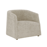 Serenade Taupe Upholstered Lounge Chair