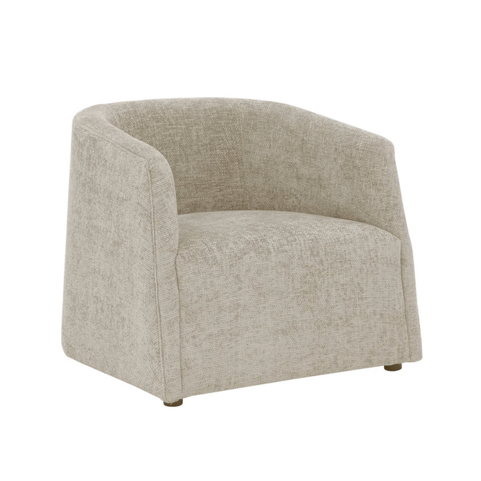 Serenade Taupe Upholstered Lounge Chair