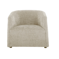 Serenade Taupe Upholstered Lounge Chair