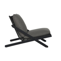 Bari Charcoal Grey Outdoor Lounge Chair - Outdoor Chair View | Bone & Brass