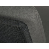Bari Charcoal Grey Outdoor Lounge Chair - Patio Chair View | Bone & Brass