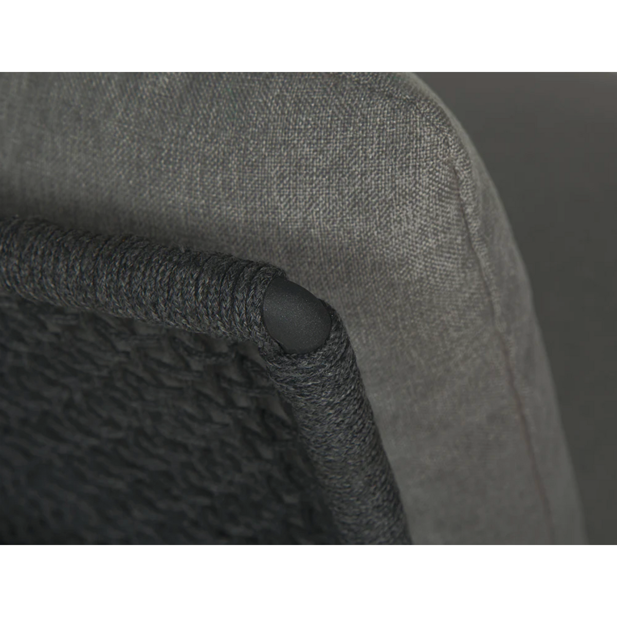 Bari Charcoal Grey Outdoor Lounge Chair