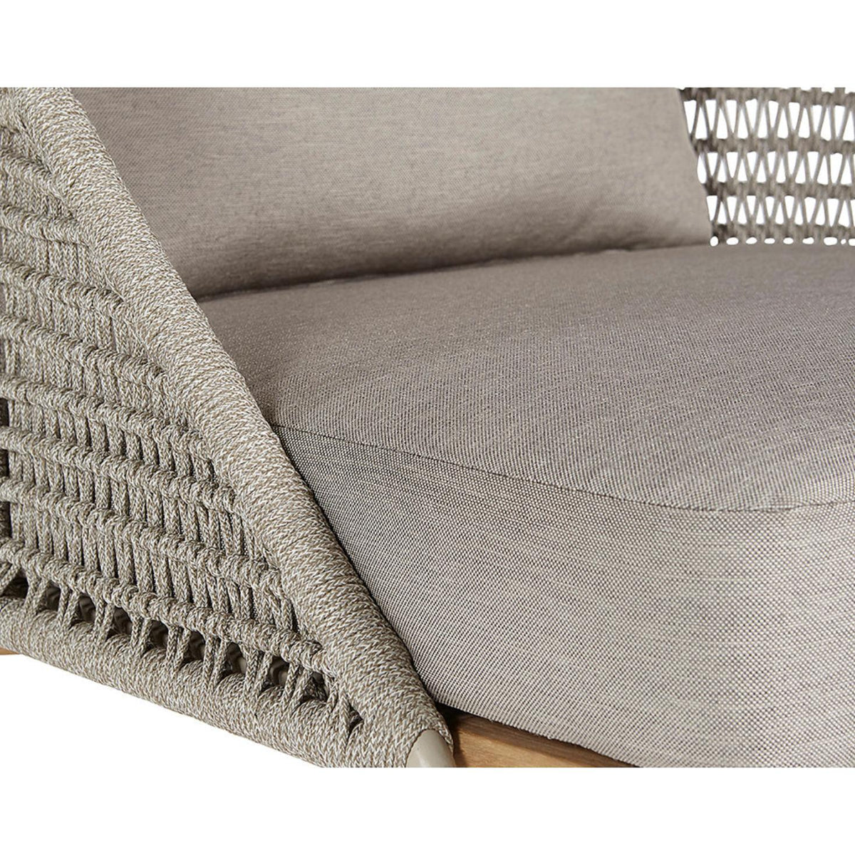 Andria Palazzo Taupe Rope Lounge Chair - Patio Chair View | Bone & Brass