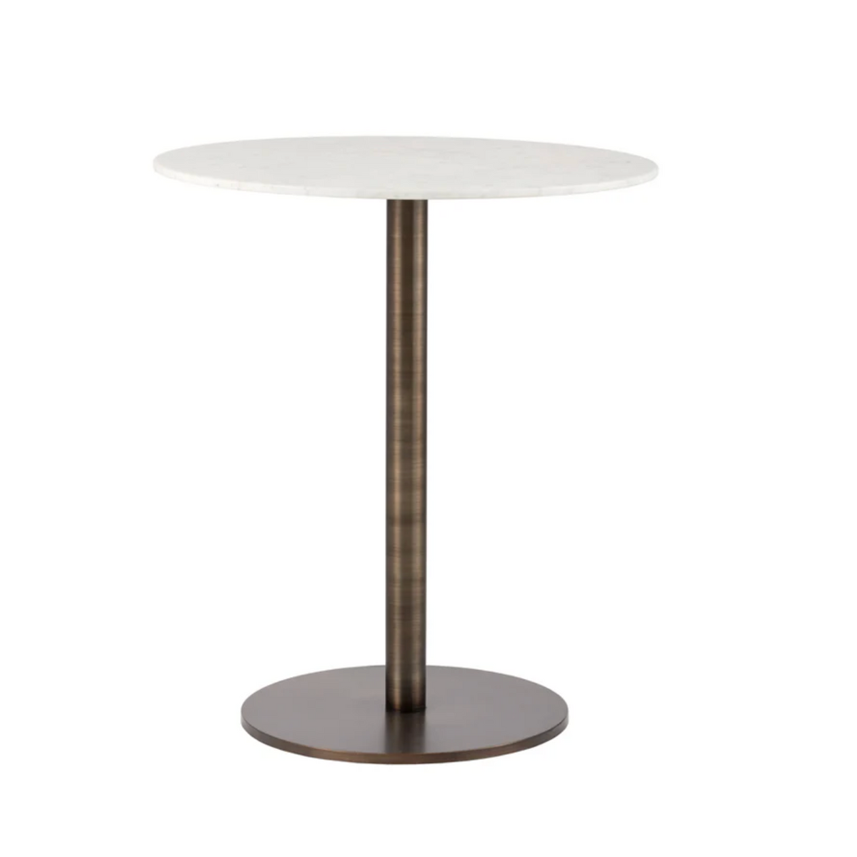 Enco Round Marble Bar Table