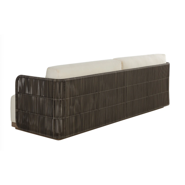 Ravenna Cream & Grey Rope Sofa