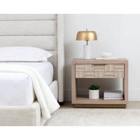 Emmit Merino Pearl Upholstered Bed