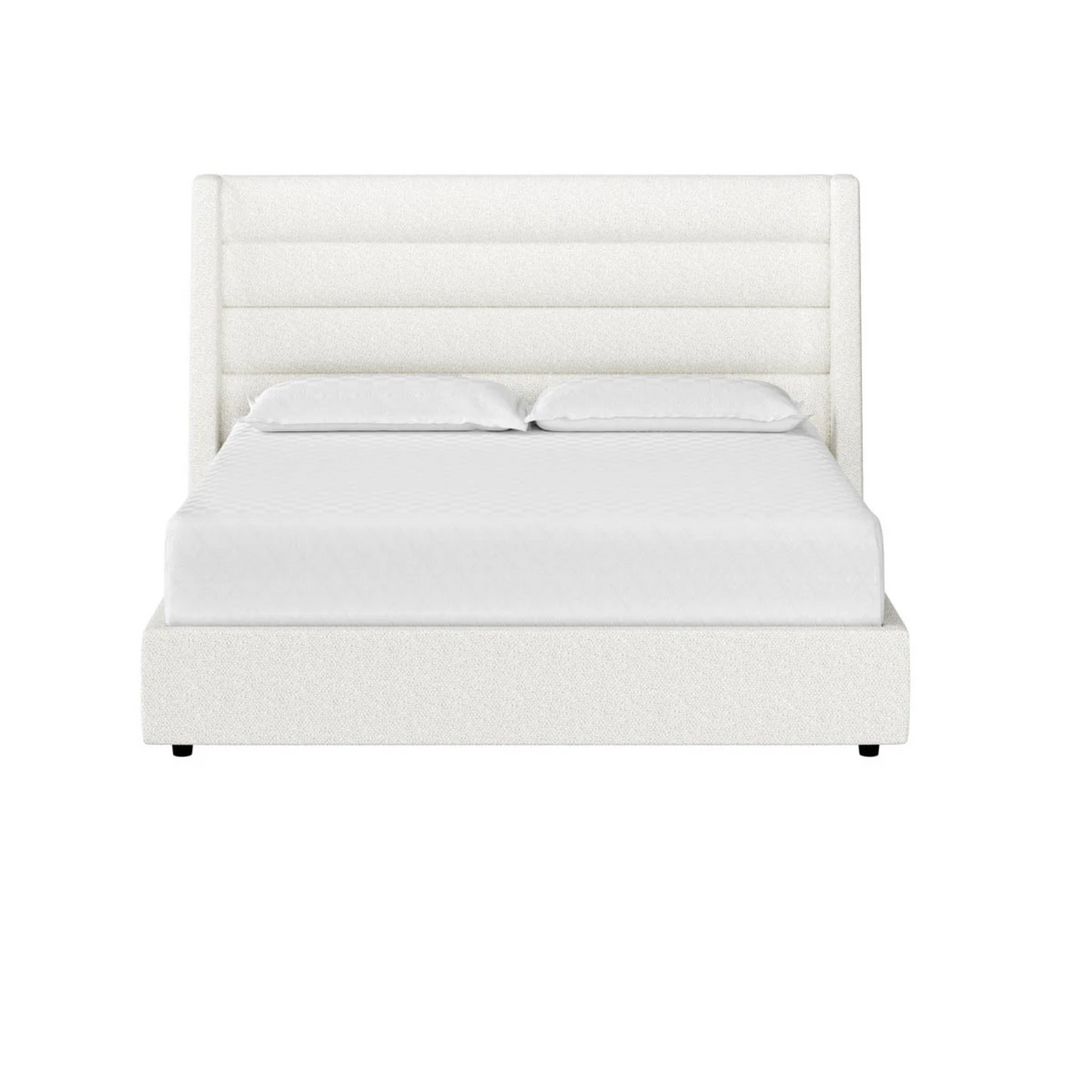 Emmit Merino Pearl Upholstered Bed