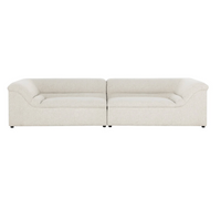 Gladys Dove Cream Sofa