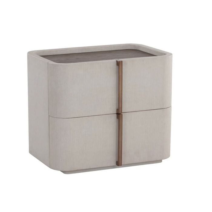 Jamille Cream Nightstand