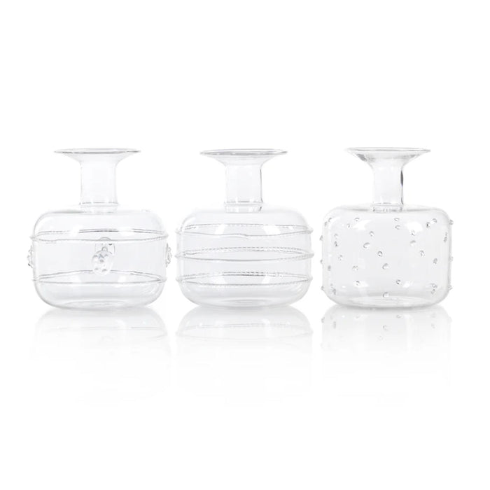 Unique Assorted Bud Vase Trio