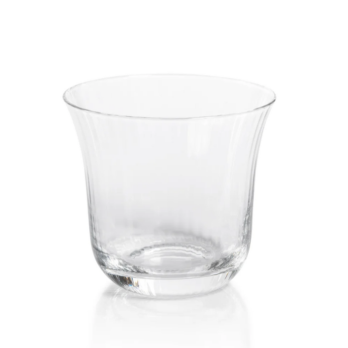 Kirby Clear Optic Tumbler Glasses, Set of 4