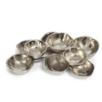 Ohanna Cluster 9 Nickel Serving Bowls