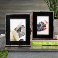 Palm Desert Chiseled Horn Photo Frame 4x6