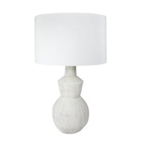 Rhonda Grey Ceramic Table Lamp | Bone & Brass