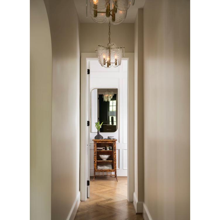 Echo Pendant - Chandelier Detail | Bone & Brass