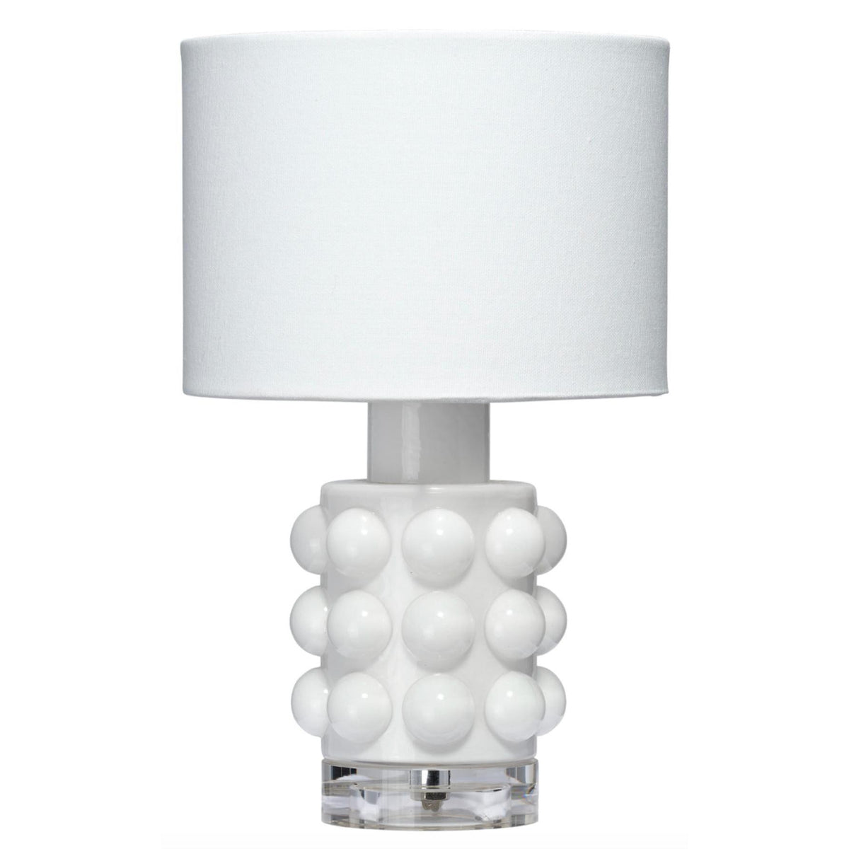 Seltzer Mini Table Lamp, Cobalt or White - Lamp Shade Detail | Bone & Brass