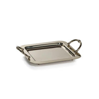 Manetta Polished Brass Tray, Small | Bone & Brass