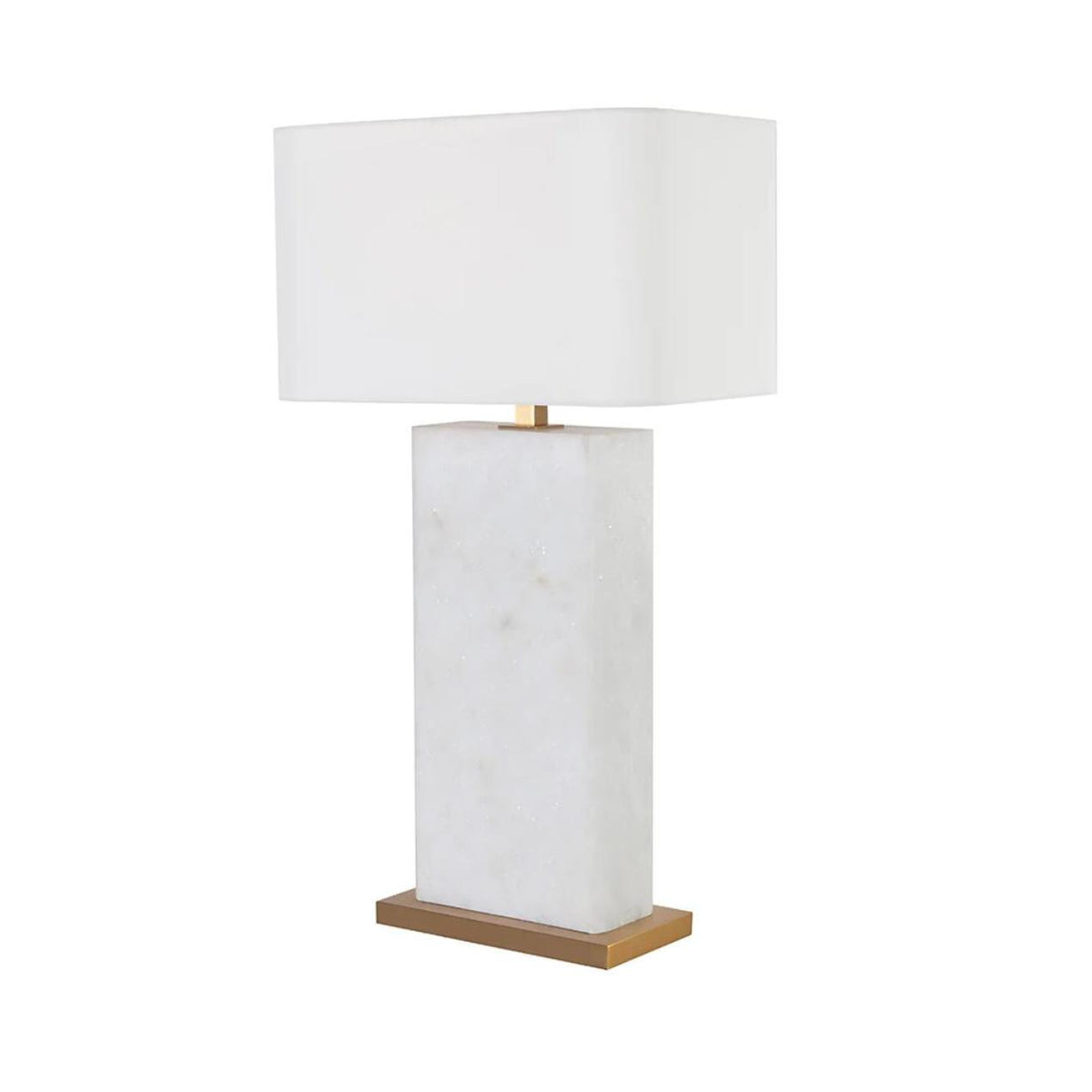 Rovira Ivory Alabaster Table Lamp - Lamp Shade Detail | Bone & Brass