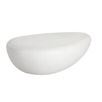 Corvo Coffee Table - Large - White | Bone & Brass