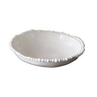 White Alegria Pasta Bowl Set of 4 | Bone & Brass