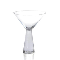 Livine Hammered Stem Martini Glasses, Set of 4 | Bone & Brass