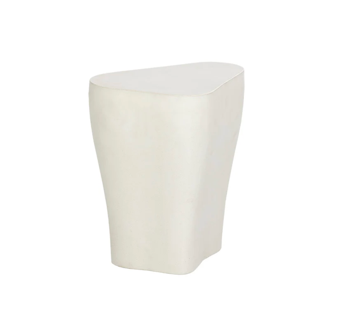 Dali Small White Concrete Side Table