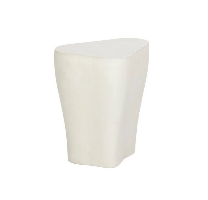 Dali Small White Concrete Side Table