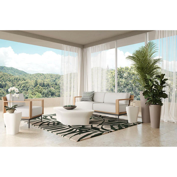 Dali Small White Concrete Side Table