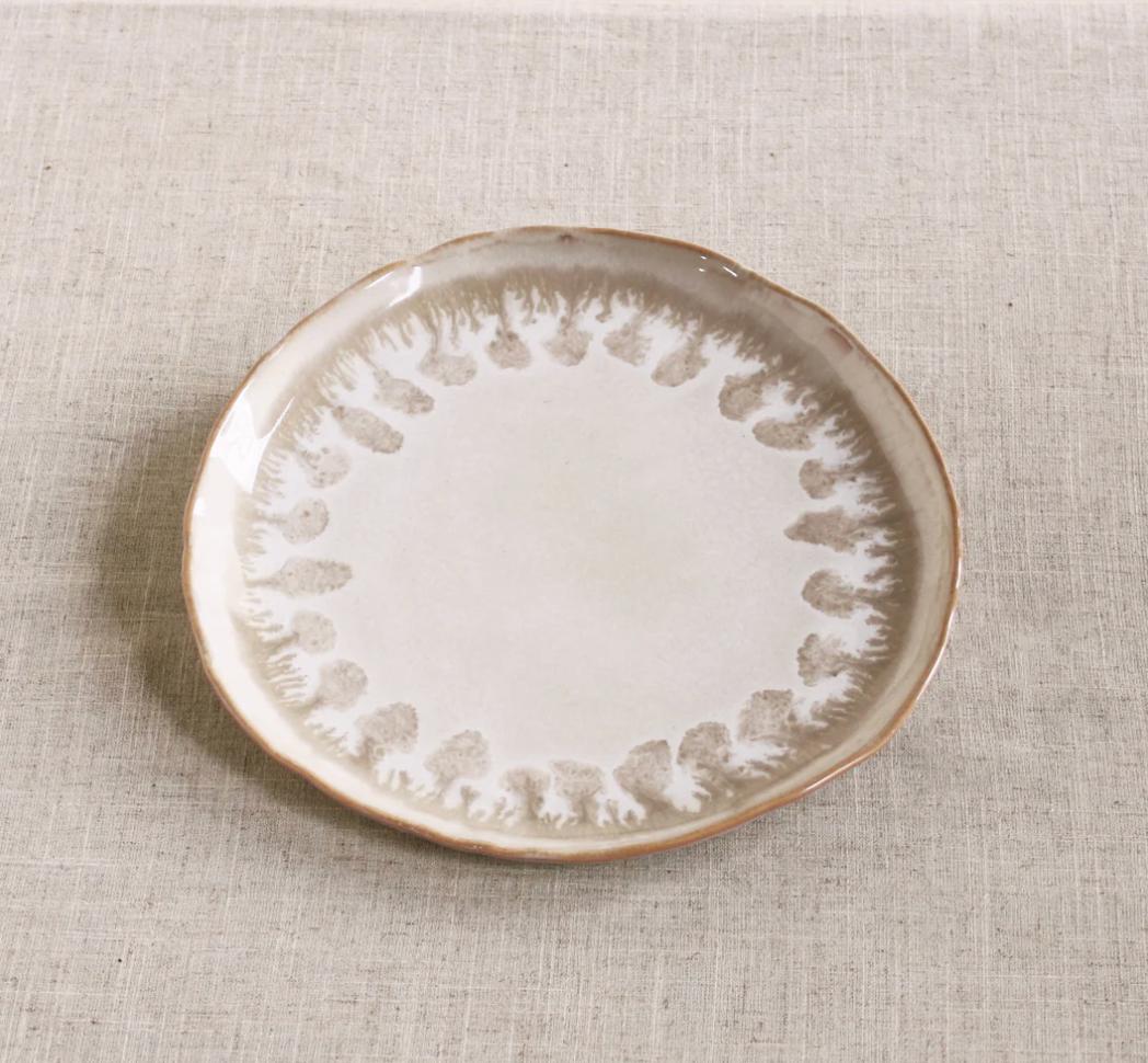 Ceramic Chiara Beige Dinner Plate Set of 4