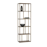 Eiffel Bookcase - Small - Antique Brass | Bone & Brass