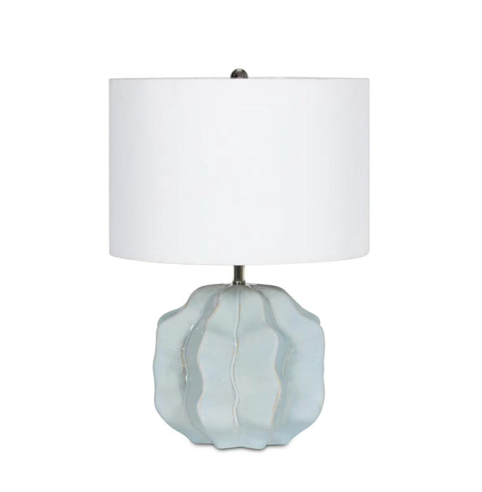 Destin Ceramic Mini Lamp - Spa Blue