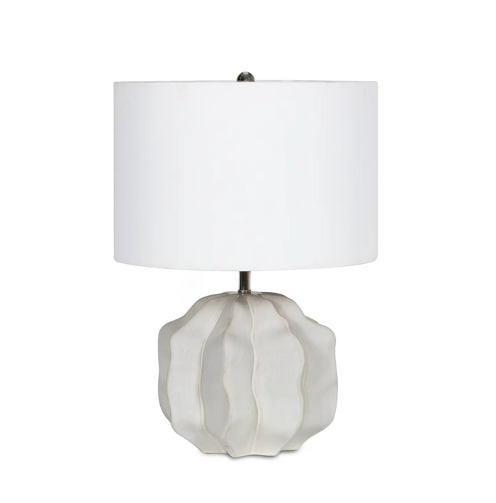 Destin Ceramic Mini Lamp - Ivory