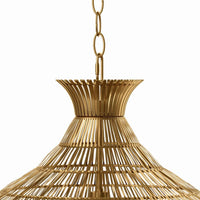 Cupola Metal Pendant - Brass - Pendant Detail | Bone & Brass