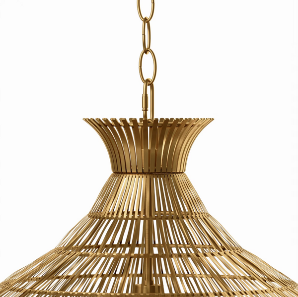 Cupola Metal Pendant - Brass
