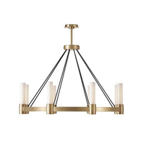 Dixon Chandelier - Natural Brass | Bone & Brass