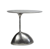 Rizzo Accent Table - Antique Silver | Bone & Brass