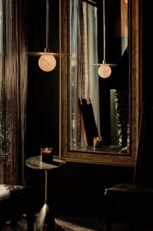 Rizzo Patina Brass Accent Table