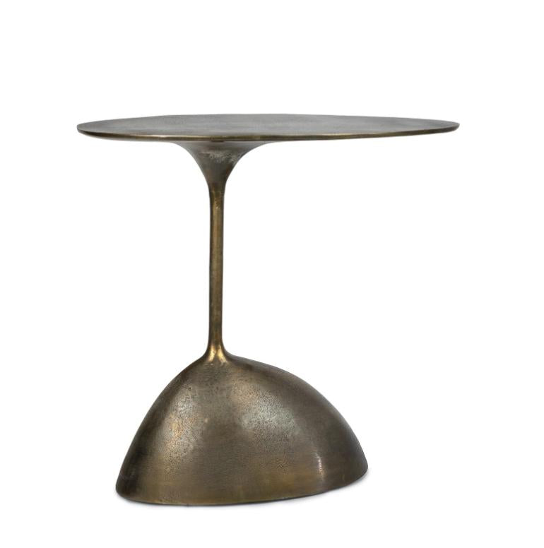 Rizzo Patina Brass Accent Table