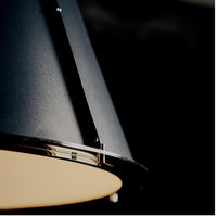 French Maid Navy Blue & Nickel Small Chandelier - Chandelier Close Up | Bone & Brass