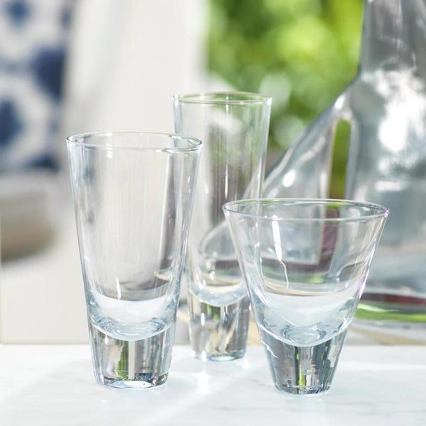 Anamaria Tall Tapered Drinking Glass, Set 4
