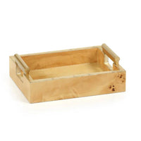 Leiden Burl Wood Napkin Holder | Bone & Brass