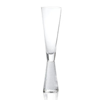 Livine Hammered Stem Champagne Flutes, Set of 4