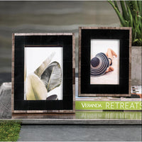 Palm Desert Chiseled Horn 4 x 6 Photo Frame